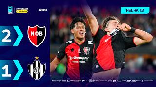 Newells Old Boys vs Central Cordoba de Santiago highlights (2-1) - Liga Profesional Argentina