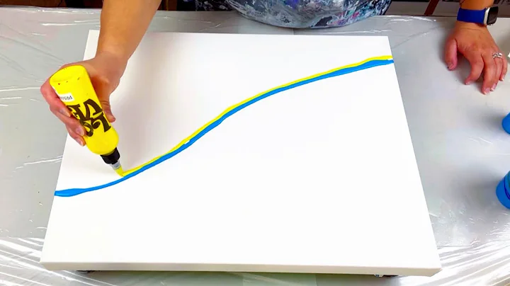 # 438 - SPECIAL Painting  Acrylic Pouring  ~ Fluid...