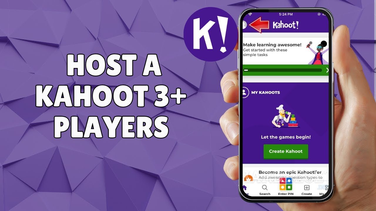 HOW TO HOST A KAHOOT 3+ PLAYERS - YouTube