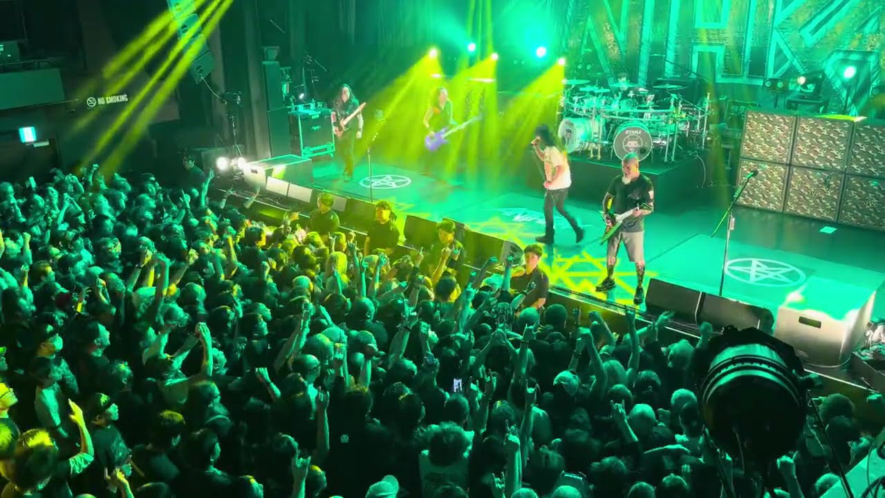 ANTHRAX - fullshow @ osaka japan 2026.4.3 - YouTube