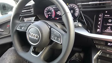 How to Enable or Disable Hazard Lights in Audi A3 8Y (2020 - ...) - Turn On or Off Emergency Lights