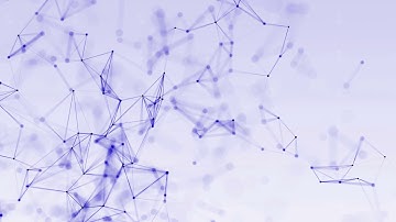 4k abstract loop futuristic geometrical background with lines and dots