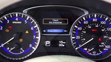 2016 Infiniti QX60 HEV-  Warning and Indicator Lights