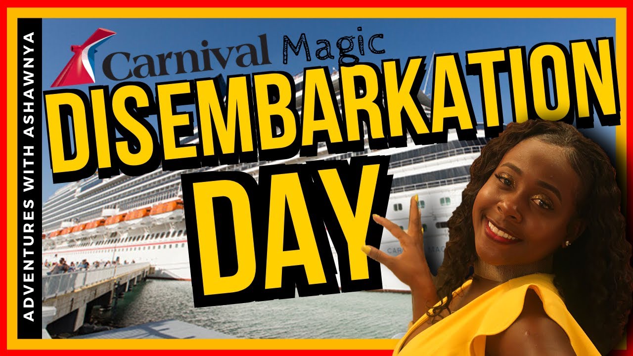 disembarkation carnival cruise