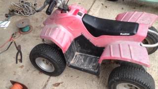 Razor Dirt Quad 36 Volt Upgrade Part 4