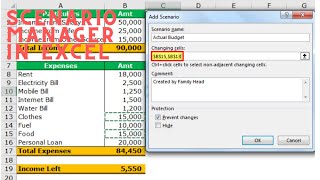What If Analysis - Scenario Manager in Excel screenshot 5