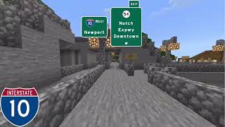 Driving from Mine York City to Minecago screenshot 4