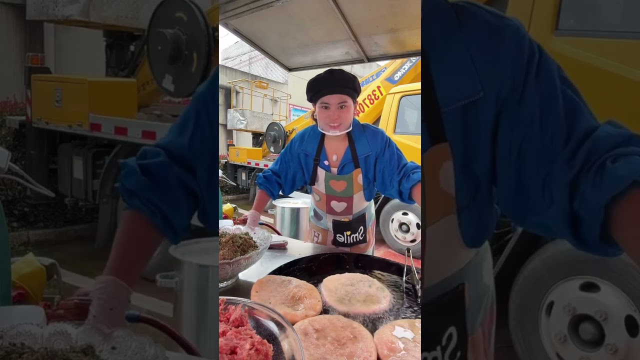 🔴 Live🔴Set up a stall and sell 1,000 scallion pancakes every day!的副本