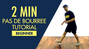 House Dance Steps Tutorial | PAS DE BOURREE for Beginners