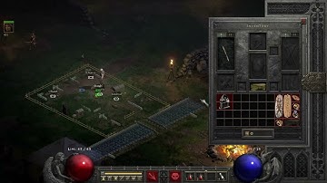 Diablo II  Resurrected Diablo II Resurrected First Bot Game I Crashed Tonight [Same Game Part 2]