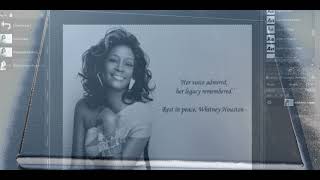 Whitney Houston Tribute Engraved on a 11x14 canvas using The Ortur Laser Master 2 20 Watt Fix Focus