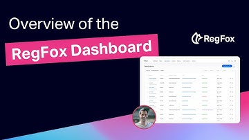 Dashboard | An overview of your RegFox Dashboard