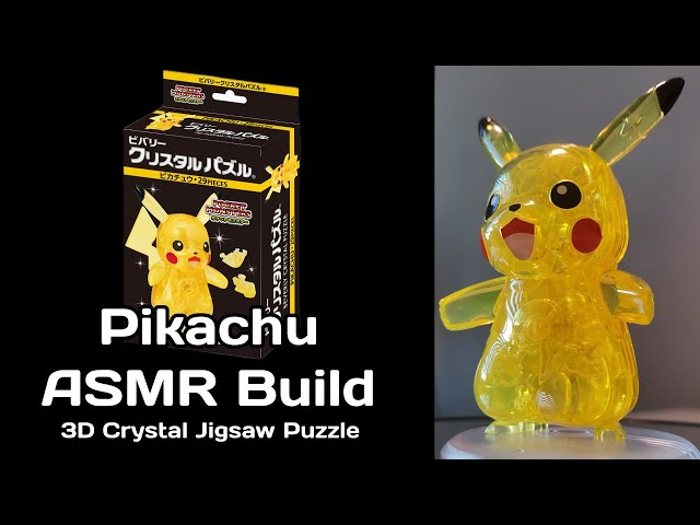 Crystal Puzzle Pikachu