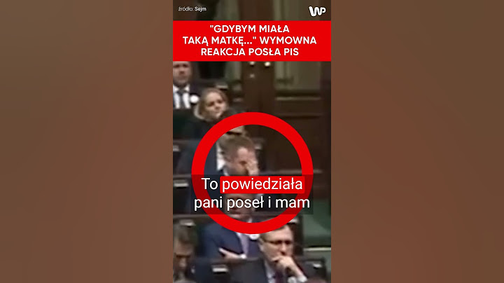 "Facepalm" w Sejmie. Wymowna reakcja posła PiS #shorts
