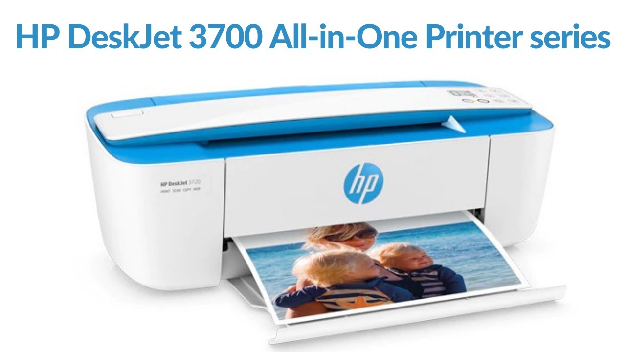 Scanning in HP DeskJet 3700 All-in-One series - YouTube