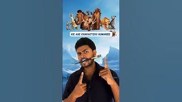 Drawing All Ice Age Characters as Humans❤️