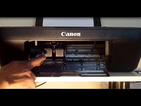 Comment changer cartouche imprimante Canon, mettre encre dans