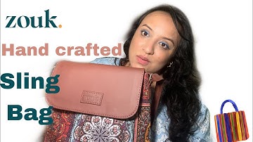 Collab | My first Zouk Bag | Zouk Sling bag Review | Saher Saba