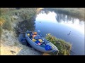 Сплав. Река Нарочанка (Нарочь). Байдарки. Осень. Октябрь 2018. Kayak rafting. Belarusian.