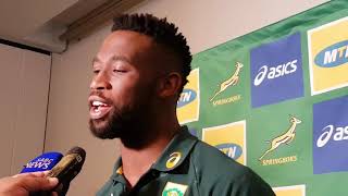 xhosa video siya kolisi on the first test vs england