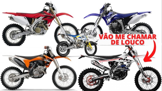 5 Motos de trilha que você acha que são ruins, mas são ótimas motos para  iniciantes.. 