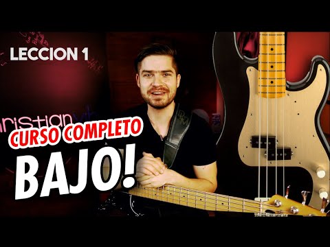 Curso Completo de Bajo Eléctrico CLASES DE BAJO Lección 1 YouTube