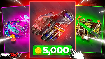 These $5,000 Gloves Saved Me In My All-In Case Battle *INSANE* (CSGORoll)