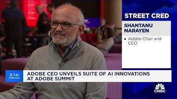 Adobe CEO on AI innovation, expanding AI strategy and revenue growth