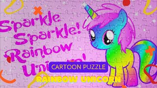 Cartoon Puzzle : Rainbow Unicorn screenshot 3