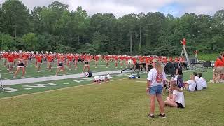 Naomi, Auburn marching band practice
