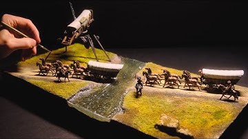 Wild River Crossing | Wild West Diorama
