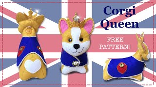 Corgi || Queen's Corgi || FREE PATTERN and full Tutorial with Lisa Pay