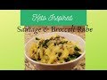 How to Make a Keto Inspired Sausage and Broccoli Rabe