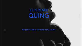 LICK Remix - QUING #shenseea #megantheestallion #lickremix