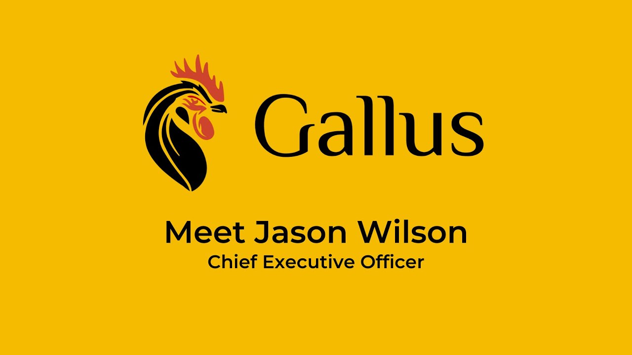 Meet The Gallus Team Jason Wilson, CEO YouTube