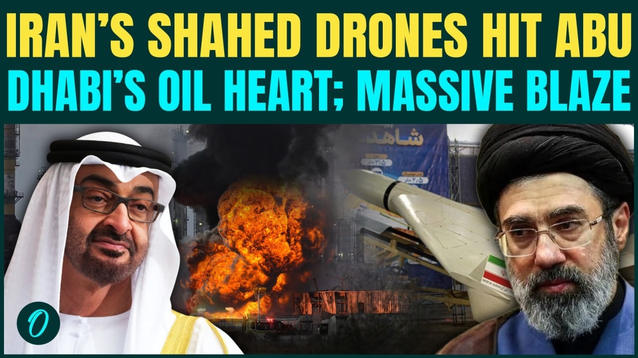 Iran BOMBS Abu Dhabi’s Ruwais Industrial Complex BREAKING: Shahed Drones RAIN DOWN In Abu Dhabi