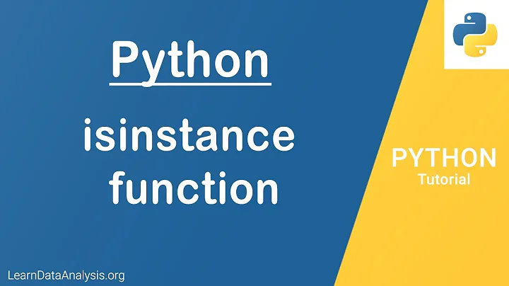 Python Tutorial | isinstance Function