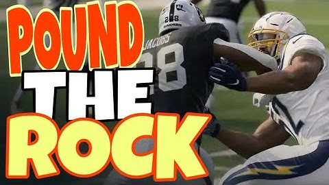 POUND THE ROCK ALL GAME! BEST POWER RUN PLAY SCHEME IN MADDEN 20! OFFENSE MONEY PLAY TIPS AND TRICKS