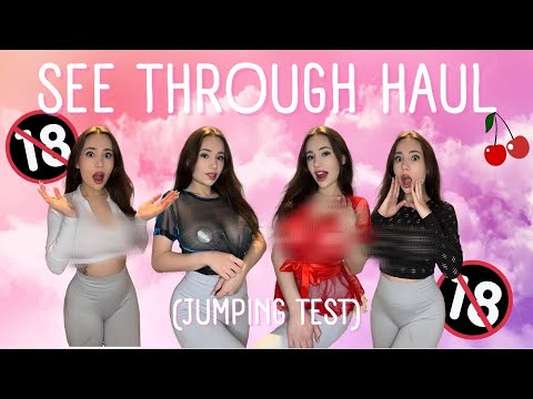 THESE SEE-THROUGH TOPS ARE WAY TO RISKY🔞 I Try On Haul I Helen Ivy