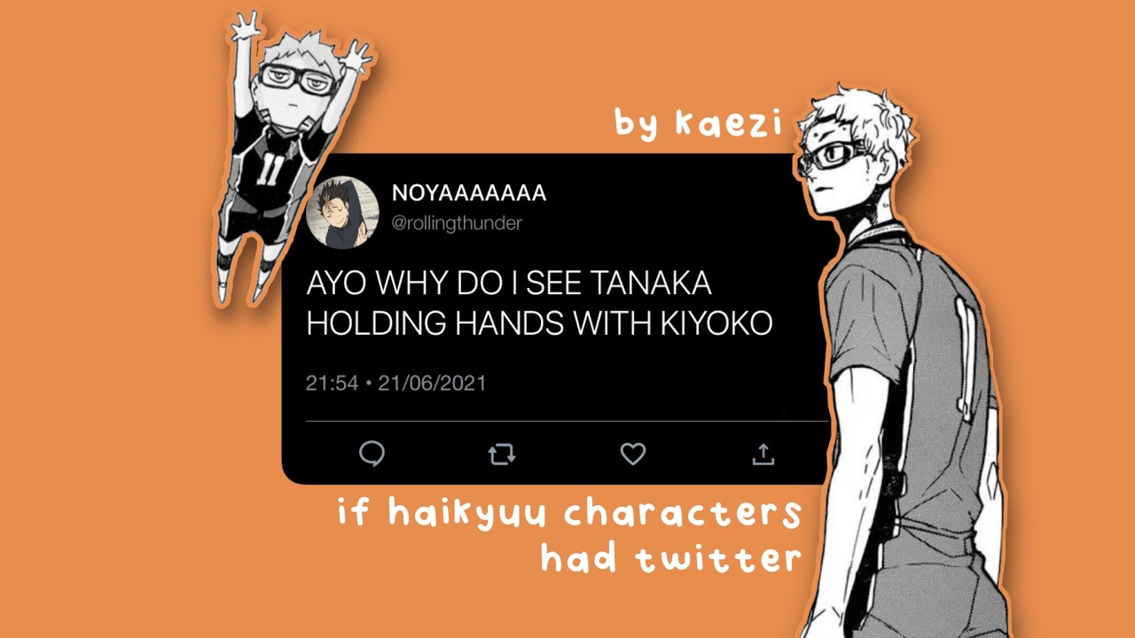 if haikyuu characters had twitter | new video !!