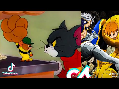 Tom and Jerry Badass Anime Moments TikTok Compilation #1