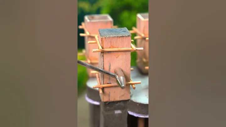 Mini Builder build Beautiful House 🏡 With mini bricks 🧱.#tranding #minibricks #minihouse #diy #video