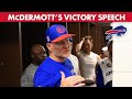 Sean McDermott Celebrates Bills' 37-3 Win 🏈