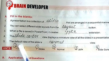 Class 5 // Microsoft PowerPoint 2007// Exercise.