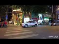 Night view of Ho Chi Minh City Exploring the streetscape of Saigon, Vietnam PART2