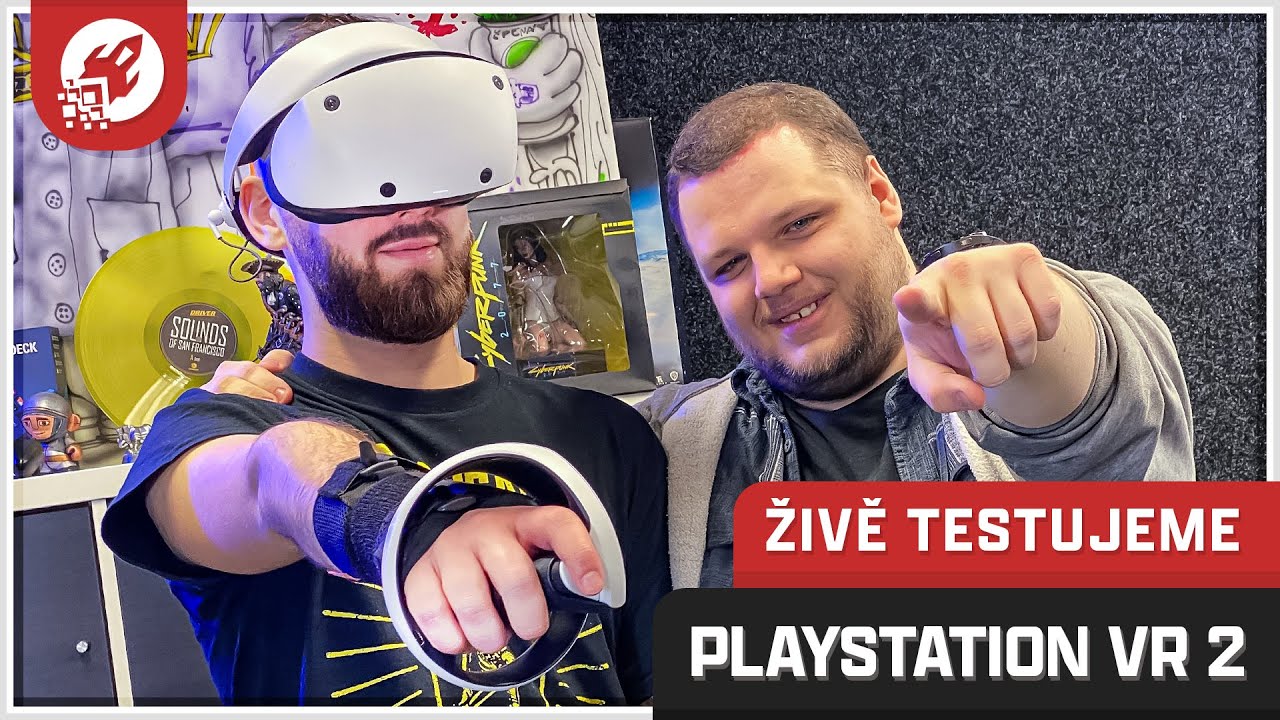 PlayStation VR 2 v našem studiu - YouTube