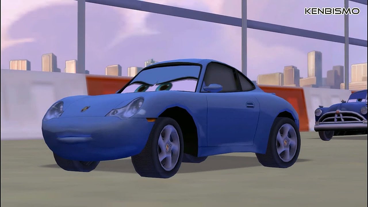 Cars 2 The Video Game MOD Sally Carrera race at Runway Tour PC