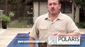 Polaris Soft Close Hinge - 110 Pool safety hinge