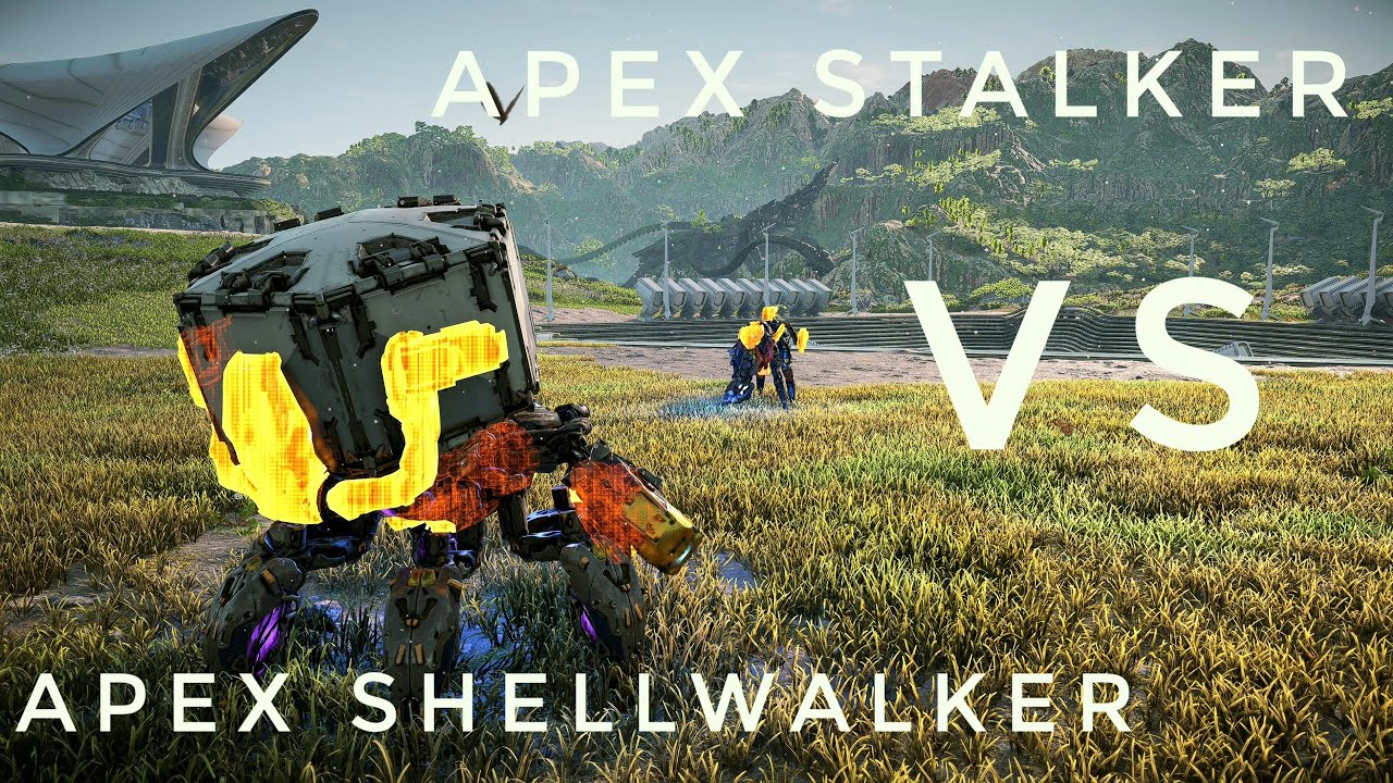 Apex Stalker vs Apex Shellwalker: Horizon Forbidden West - YouTube