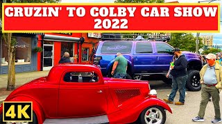 CRUZIN TO COLBY Car Show 2022 in Downtown Everett, Washington 🇺🇸
